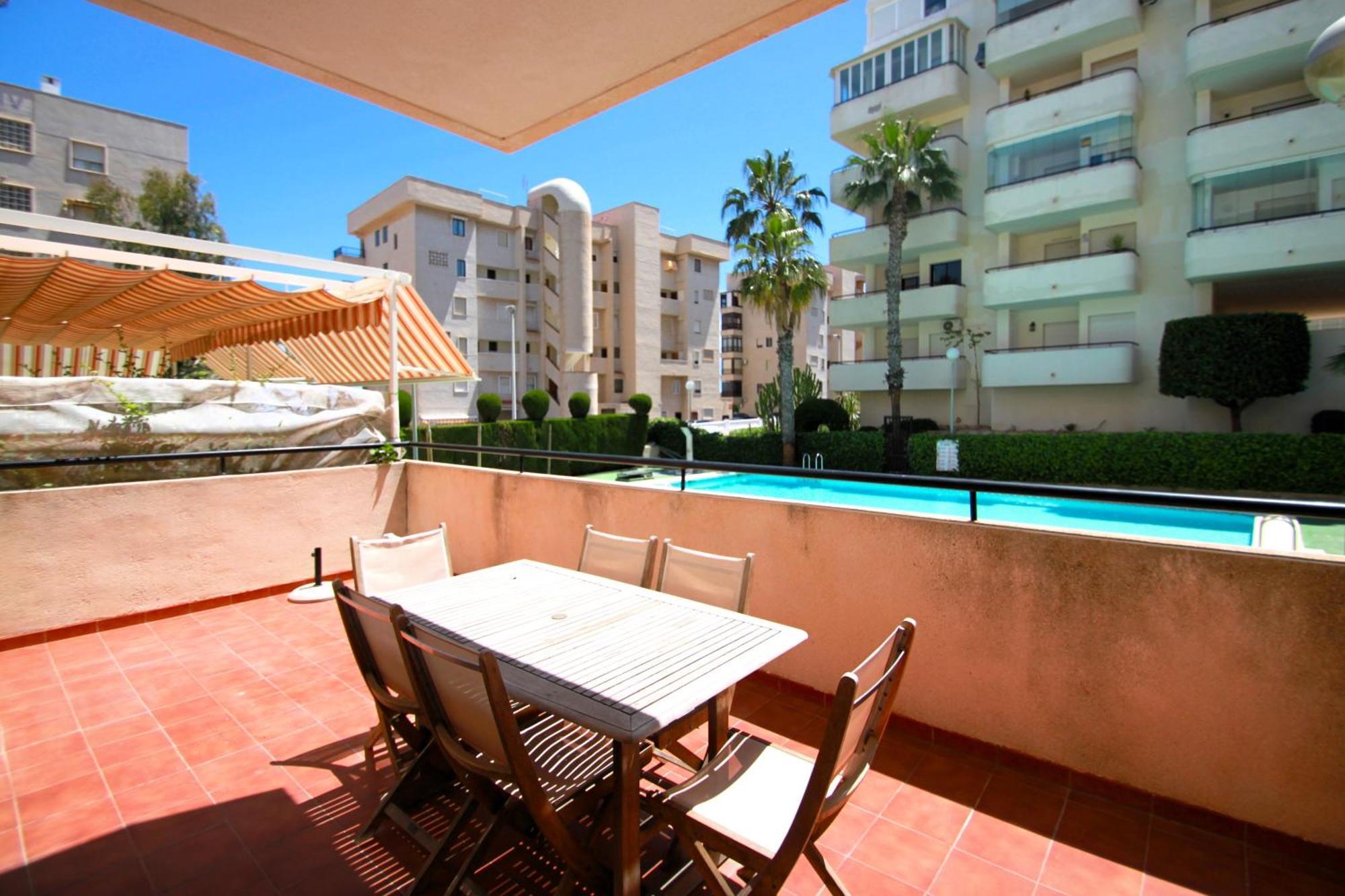 Apartamento Casaturis En Los Arenales Del Sol Ar102 Con Terraza Y Piscina מראה חיצוני תמונה